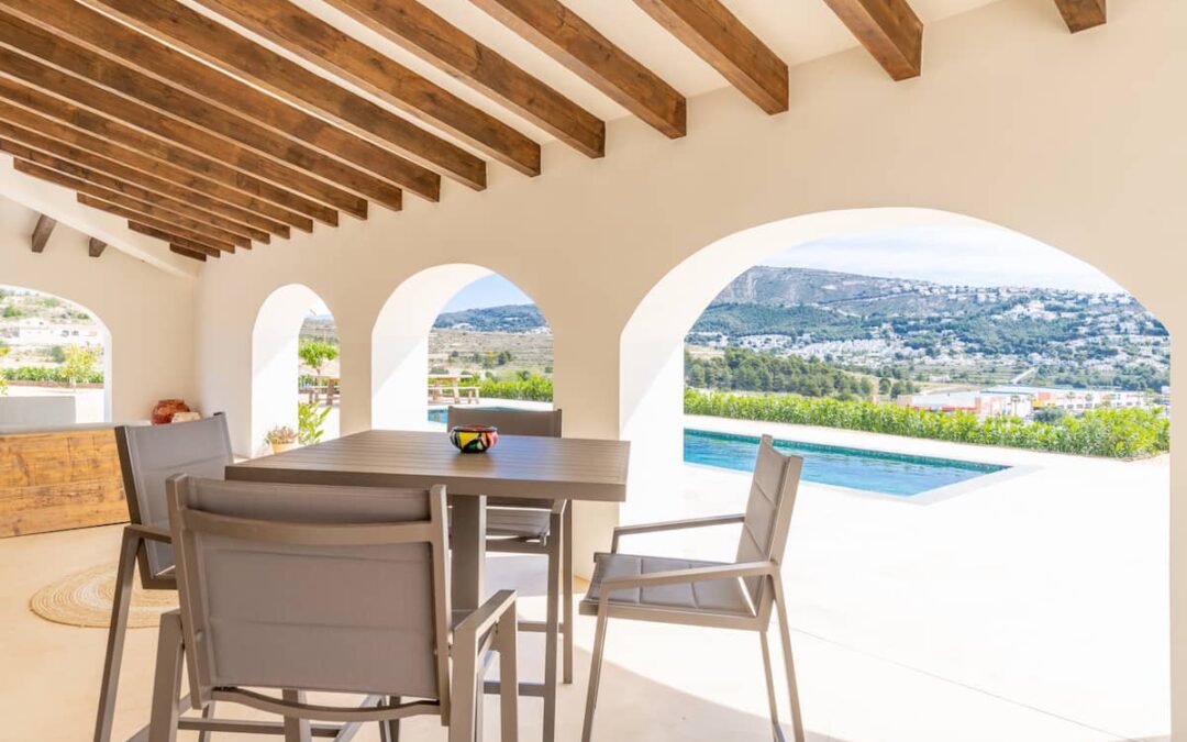 Professional photography and video to sell a house in Moraira
