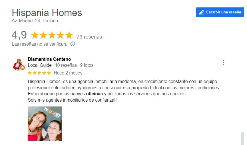 reseñas hispanoa homes