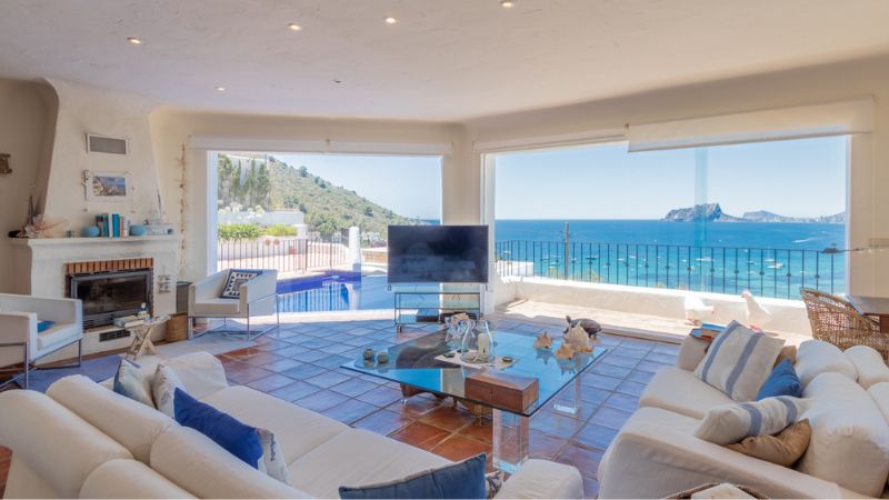 Villa con vistas al mar en el Portet de Moraira Ref. 2204V