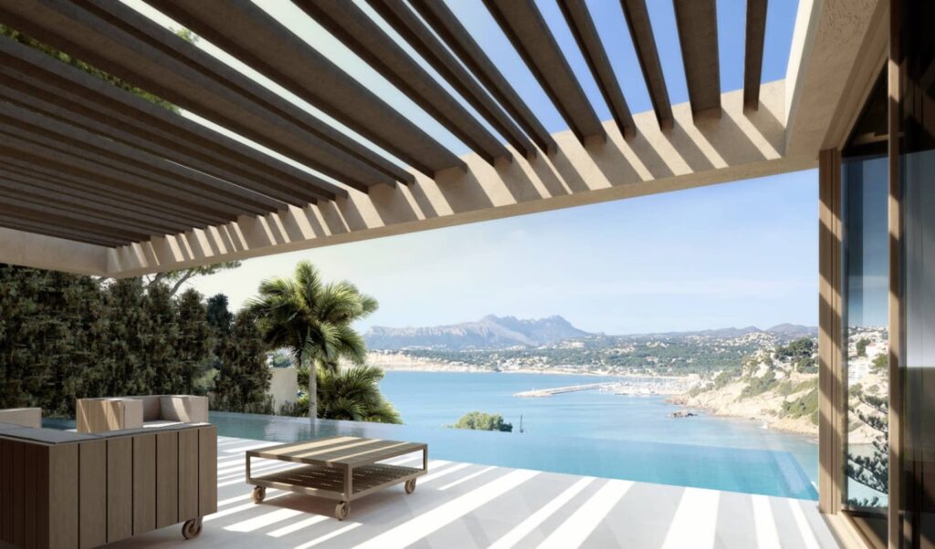 Proyecto de villa de lujo con impresionantes vistas al mar en El Portet, Moraira - Ref. 2474V