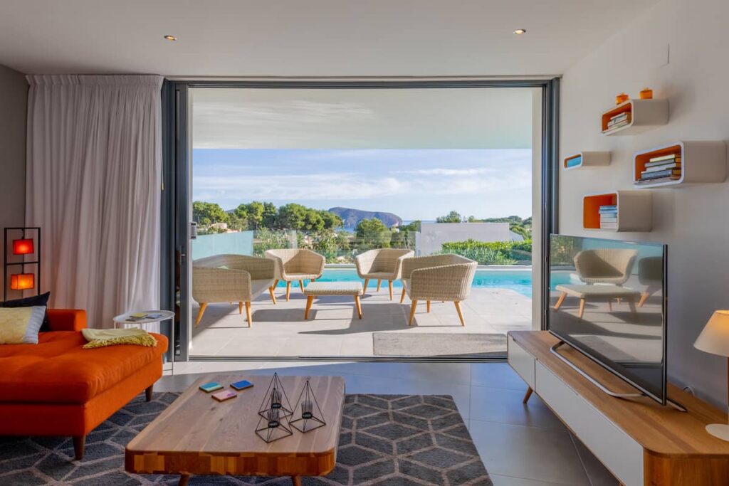 Villas Moraira con vistas